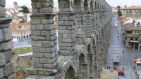 Amazing structure constructed in 1AD - Aqueduct of Segovia - Segovia Spain